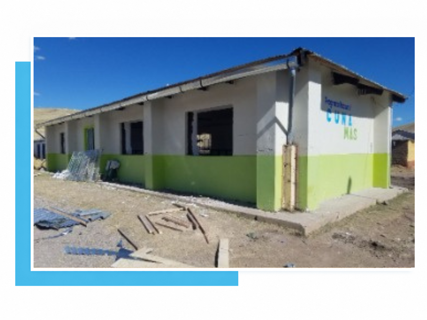 CUNA MAS: MANTENIMIENTO DE LOCALES POR EMERGENCIA ANTE OCURRENCIA DE HELADAS Y FRIAJE